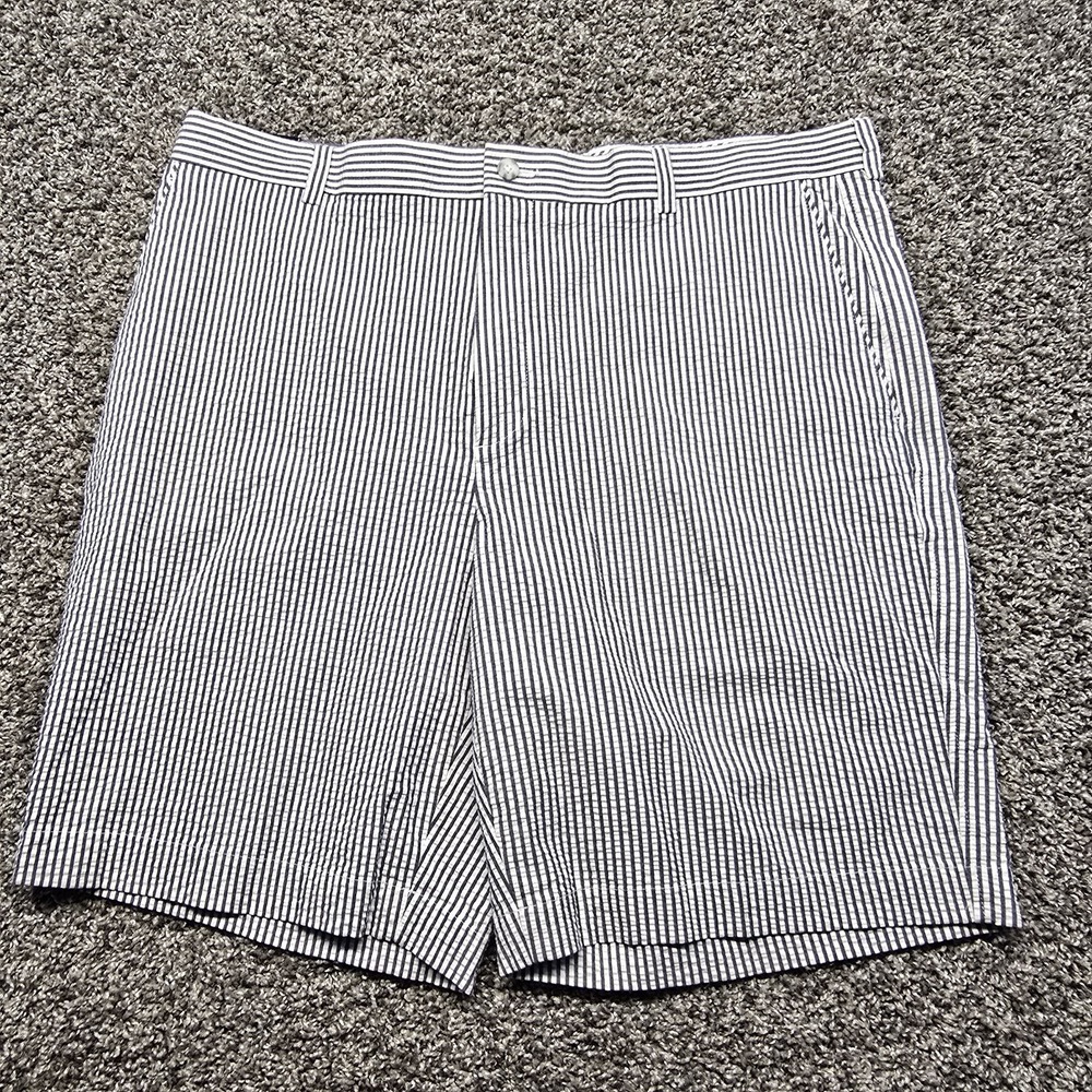 Oxford golf searsucker Chino shorts men size 38x9